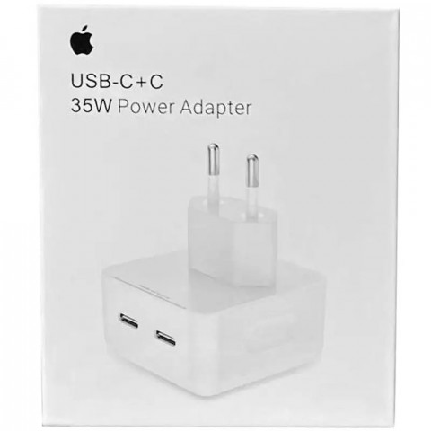 Мережевий зарядний пристрій Power Adapter 35W USB-C+C Port